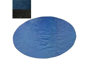 Poolpanda Solar Foil Diameter 366 cm Black/Blue 400 µm Solar Tarpaulin 366 cm Nub Film
