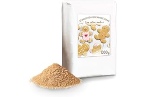‎LEBKUCHENWELT Lebkuchen Backmischung 1000g | fertig gemixte Mischung für Lebkuchenhaus & Lebkuchenherzen selber backen - Weihnachtsgebäck kinderleicht selber machen LEBKUCHEN WELT