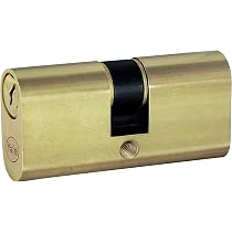 Cilindro Di Sicurezza Ovale OMEC 2140/04L - Alluminio Con 3 Chiavi