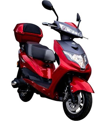 Burnout QS50 GS Motorroller 50 Ccm – Adventure-Design, EFI Euro 5, LED, 45 Km/h, Schwarz