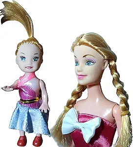 My Traders Barbie Doll with Necklace Slippers Fashion Accessories for Girls