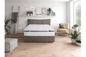 ‎TRAUMNACHT Traumnacht Komfort atmungsaktive Matratzenauflage 140x200 cm, Topper, Schoner für Matratzen bis 30 cm Höhe, Öko-Tex zertifiziert, Allergiker geeignet, produziert nach deutschem Qualitätsstandard