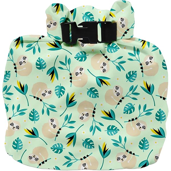 Borsa Impermeabile Per Pannolini - Doppia Tasca, Lavabile (Rosa) - Foto 11