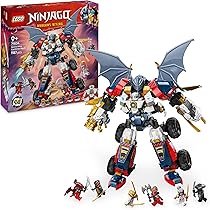 LEGO NINJAGO Arc Dragon of Focus Toy with 8 Minifigures and