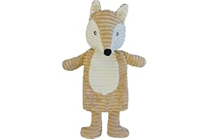 Home Flair Hot Water Bottle | Hot Water Bottle with Cover UK | 1ltr Small Hot Water Bottle | Novelty Super Soft & Fluffy Teddy Bear Animal Hot Water Bottle (Mr Fox)