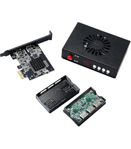 CaptainDMA fuserセット + 75t DMA captain 75T PCILeech - USB-C Access Memory Direct - Card DMA 拡張カード