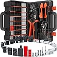 SOMELINE® Crimp Tool Connector Kit, JST-XH/SM/SYP 2.5 mm and 2.54 mm Connector Set, 27 Styles, 0.05-0.5 mm²(30-20 AWG) Ratcheting Crimper for Dupont,JST Series,KF2510,Molex,AMP EI Series