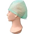 100x Premium Disposable Theatre Hat with Ties - Tie Backs Surgical Cap - Non Woven Covers, Fluid Resistant Hair Nets