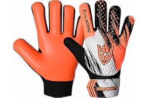 Keeperking Clawxen rękawice bramkarskie, dla chłopców i dziewczynek, rękawice piłkarskie dla chłopców, rozmiar 3-7