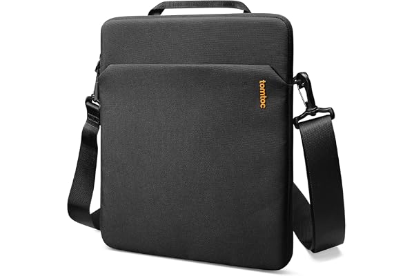 tomtoc Fodral för 13 tums iPad Pro M4 & iPad Air M3/M2 2025-2024, 12,9 tums iPad Pro 6/5/4/3 M2&M1, axelväska med handtag för 12,3"-13" Surface Pro 10/9, passar Magic/Smart Keyboard