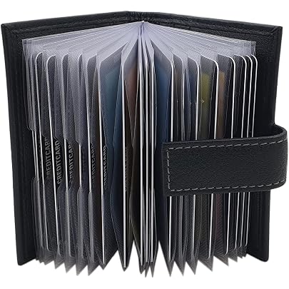 Porta Carte di Credito Pineider - in Pelle di Vitello Liscia Nero con Patta - PSS707056