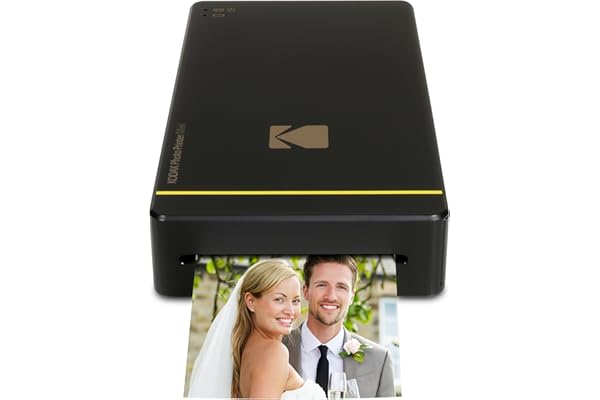 KODAK PM-210 Imprimante Photo pour iPhone et Android, Noir