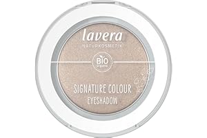 ‎LAVERA lavera Signature Colour Eyeshadow -Moon Shell 05- nude - Bio-Mandelöl & Vitamin E - Vegan - schimmernd - Intensive Farbabgabe (1 Stück), 1.5 gramm
