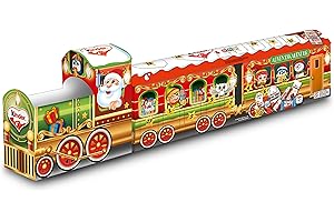 ‎KINDER kinder Mix Adventskalender 3D-Zug – Adventskalender mit leckeren Schokoladen-Spezialitäten – 1 Kalender à 226g
