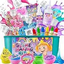 Glibber Schleim Honey Themed Food Enfant, Kit De Slime Partygeschenke Für Kinder, Schleim Set Für 8 Butter Slime