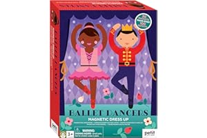 Petit Collage Ballet Dancers Magnetic Dress Up