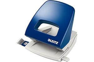 Esselte Leitz Topstyle® - Perforador de papel (2 agujeros), azul