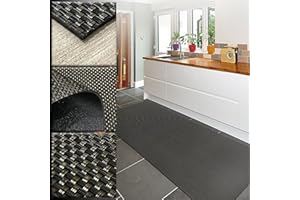 TADI & IMPERIO1979 Alfombra Pasillo 60x300 Lavable - Alfombra Vinilica - Alfombra Exterior - Alfombra Cocina - Alfombra Vinilica Cocina - Alfombra Salon - Alfombra recibidor