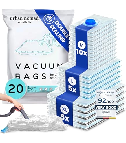 ZWMYF Hangende vacuüm opbergzakken, 4 stuks ruimtebesparende vacuümzak voor kleding, pakken, jurken, jassen of jassen, doorzichtige en herbruikbare kastorganizer (1 lange 145x70cm & 3 korte 105x70cm