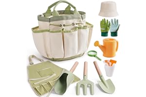 ROBOTIME Zestaw narzędzi ogrodniczych dla dzieci, 17 szt. zestaw ogrodniczy dla maluchów - WRP25