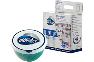 CARE + PROTECT CARE+PROTECT Désodorisant Universel pour Réfrigérateur - Absorbeur d'odeurs - Désodorisant - Éliminateur d'odeurs - Jusqu'à 60 jours