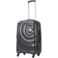 Skybags Mint 65 cms Medium check-in Polycarbonate Hardsided 4 Spinner Wheels Luggage/Suitcase/Trolley Bag- Black