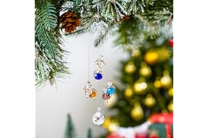 H&D Hyaline&Dora Crystal Rainbow Suncatcher,Hanging Glass Guardian Angel Sun Catcher for Window Decor