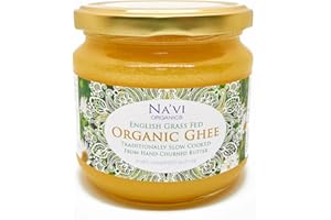 NA'VI ORGANICS Organic Certified - Grass Fed - English Ghee (350 ml)
