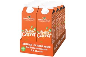 James White Classic British Carrot Juice 1l (Pack of 8)