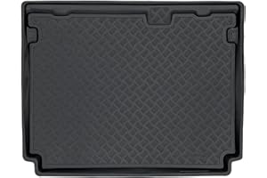SMK Tapis de coffre en PE pour Renault Kangoo III depuis 2021 Rendez votre voyage plus confortable grâce à ce tapis de voiture durable - Tapis de coffre de voiture tout temps, protection contre les sa