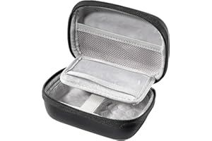 ProCase Pokrowiec na aparat dziecięcy kompatybilny z ASTGMI/KODAK PIXPRO FZ45 FZ55, mały aparat ochronny pokrowiec ochronny 11,43 x 8,38 x 6 cm, czarne, Etui