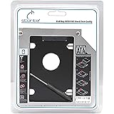 Storite Optical Bay 2nd Hard Drive Caddy, Universal for 9.5mm CD/DVD Drive Slot (for SSD and HDD)