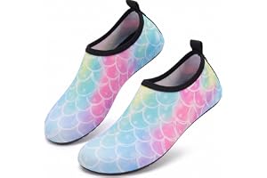 BananaHome Kids Swim Water Shoes Barefoot Sports Shoe Quick Dry Non-Slip Water Skin Sneakers for Beach Aqua Pool Boy Girl