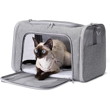 Borsa Trasportino Invernale Morbida Per Cani E Gatti - Zaino In Peluche A Forma Di Alce, Per Viaggi E Passeggiate