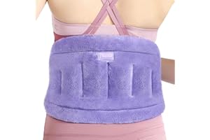 SuzziPad Microwave Heating Pad for Back Discomfort, Microwavable Heat Pads for Lumbar, Waist, Stomach, Neck Shoulder, Wrap with Moist Therapy, Warm & Cold Compress