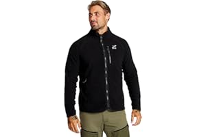 RevolutionRace Canyon Full-Zip Pile Fleece für Herren, Outdoor Fleecejacken perfekt für Wanderungen und Outdoor-Abenteuer