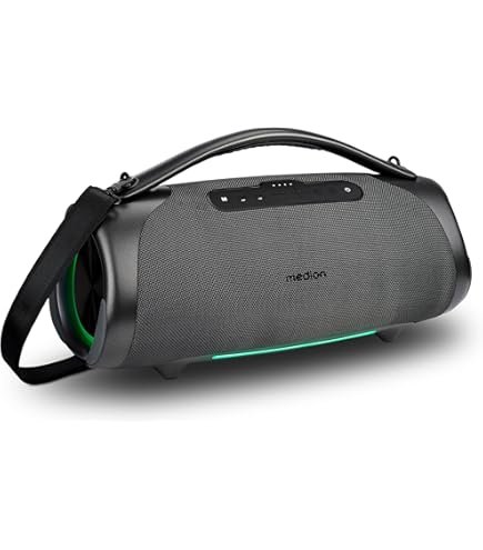 Septpenta Oplaadbare Bluetooth 5.0 Luidspreker, Stereo Speeltijd 3H Batterij 1200mah Draagbare Buitensubwoofer Met Vioce Microfoon Fm Radiofunctie Tf Kaart Usb