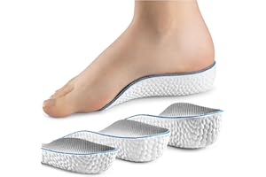 ‎SULPO SULPO Schuheinlagen Erhöhung - Höhe Erhöhung Einlagen - Einlagen Schuhe Herren zur Fersenerhöhung - Erhöhung Fersenkissen - Height Increase Insoles - Heel Pads - Fersenkeil - Anti-Rutsch - 2cm