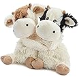 Warmies Warm Hugs Cow Microwavable s with French Dried Lavender Scent, Fully Heatable Cuddly Toy for Anxiety and Pain Relief