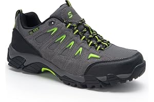 SHULOOK Wanderschuhe Herren Wasserdicht Leichte Outdoor Trekkingschuhe Knöchel Bergschuhe rutschfeste Schuhe Herren Sneaker Ultralight Sportschuhe für Camping, Wandern
