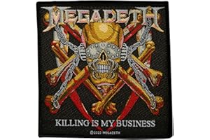 Megadeth Killing Is my Business Aufnäher Patch Gewebt & Lizenziert !!