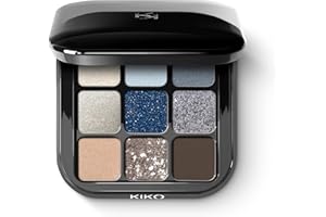 ‎KIKO MILANO KIKO Milano Glamour Multi Finish Eyeshadow Palette 05 | Palette Mit 9 Lidschatten Mit Verschiedenen Finishes