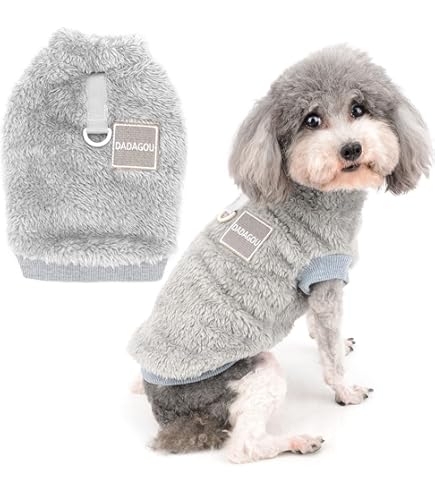Felpa Con Cappuccio Per Cani Piccoli - Maglione Invernale Con Scritta 'Amo Mia Mamma', Cotone E Pile
