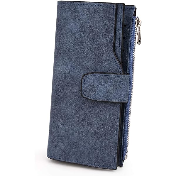 Bourse Porte Monnaie Sac Lacoste Femme GAEKEAO Portefeuille Femme Compact - Blocage RFID - Pochette à Pièces - Porte-clés Amovible - Cuir Vegan Grand Portefeuille Femme Petit Porte Monnaie Femme