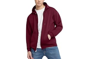 Hanes Bluza z kapturem z zamkiem błyskawicznym Mężczyźni P180 (1 w zestawie)