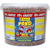 Nourriture Pour Poissons De Bassin - Pond Pellet Mix 3,3L - Boules Flottantes Pour Koïs Et Poissons Rouges