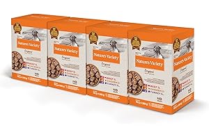 Nature's Variety Original No Grain - Multipack de pâtés pour chiens adultes mini - 4 Multipacks de 4 x 150 g - 2.4 kg