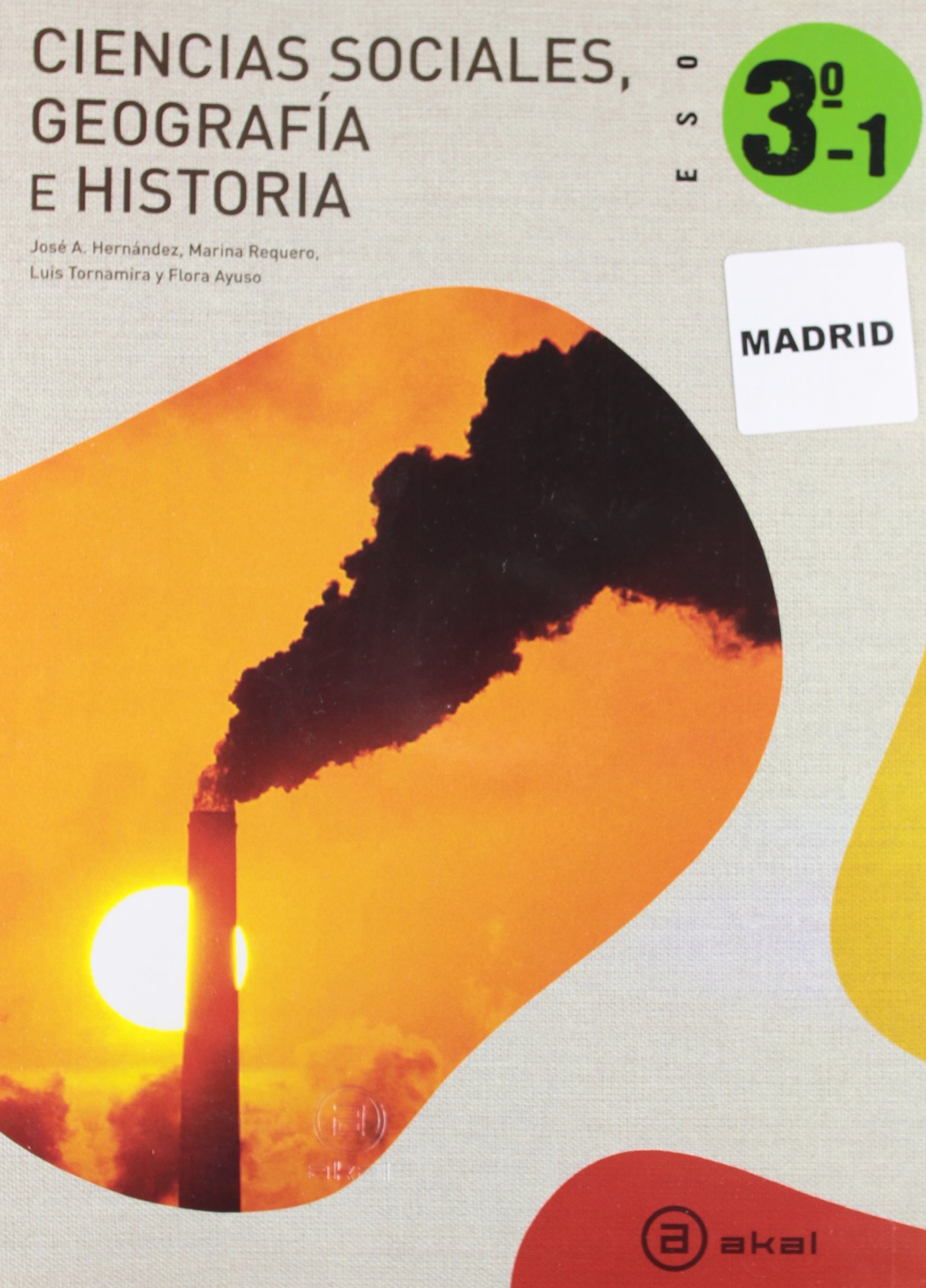 Ciencias Sociales 3º ESO - Madrid: Obra Completa