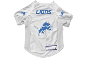 LITTLE EARTH PRODUCTIONS Littlearth NFL Detroit Lions Stretch Pet Jersey, Team-Farbe, Größe XL