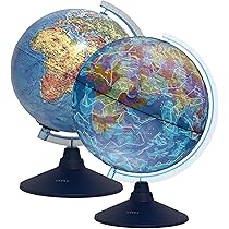 Mappamondo Illuminato GYMAX 3 In 1 - Con Costellazioni, Luce Notturna Per Bambini - Foto 10